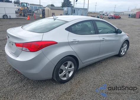 2013 Hyundai Elantra Gls из США, поврежденный, VIN 5NPDH4AE0DH364777